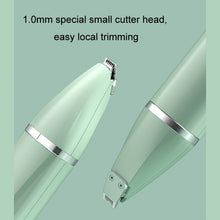 Load image into Gallery viewer, Pet Shaver Cat Dog Paw Hair Clipper Electric Fader, 2 in 1 Green, 3 in 1 Green, 4 in 1 Green, 2 in 1 White, 3 in 1 White, 4 in 1 White, Single Head