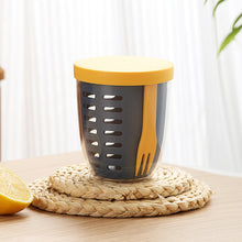 Load image into Gallery viewer, 600ml Fruit and Veggie Snack Cup with Lid and Fork Airtight Leak-proof Salad Box