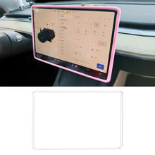 Load image into Gallery viewer, For Tesla Model3/Y Screen Bumper Protective Cover Silicone Frame, For Tesla Model3/Y Black, For Tesla Model3/Y Pink, For Tesla Model3/Y White, For Tesla Model3/Y Gray
