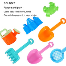 Load image into Gallery viewer, 13pcs/Set Children Beach Toys Set Large Sand Shovel Bucket Sand Digging Tools Hourglass