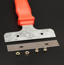 Load image into Gallery viewer, Iron Head Plastic Handle Scraper Cleaner for Glass Window Tile Floor Ice Wall Paint