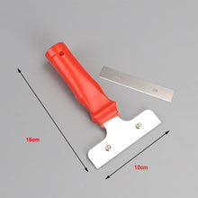 Load image into Gallery viewer, Iron Head Plastic Handle Scraper Cleaner for Glass Window Tile Floor Ice Wall Paint