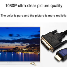 Load image into Gallery viewer, 3m HDMI To DVI 24+1P 1080P Two-Way HD Cable For Connecting Computer To Monitor, HDMI To DVI