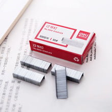 Load image into Gallery viewer, Deli 0010 10 1000pcs/box Portable Booking Machine Staples