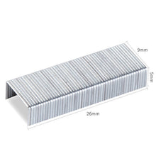 Load image into Gallery viewer, Deli 0010 10 1000pcs/box Portable Booking Machine Staples