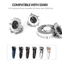 Load image into Gallery viewer, For Philips Electric Shaver S5000 Series SH50 Replacement Blade Head Integral Three Head, SH50  Blade Head