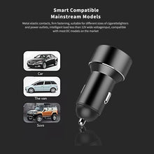 Load image into Gallery viewer, Mini Multifunctional Dual USB Digital Display Car Charger, Black, Grey, Red