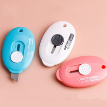 Load image into Gallery viewer, Deli 2050 Small Mini Candy Color Utility Knife Stationery