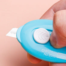 Load image into Gallery viewer, Deli 2050 Small Mini Candy Color Utility Knife Stationery