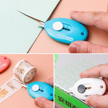 Load image into Gallery viewer, Deli 2050 Small Mini Candy Color Utility Knife Stationery