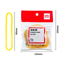 Load image into Gallery viewer, Deli 3218 100pcs/Pack Office Supplies Rubber Band Rubber Ring