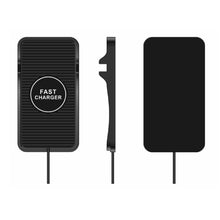 Load image into Gallery viewer, 15W Car Wireless Charging Silicone Base For Apple Android Phones, TYPE-C Interface