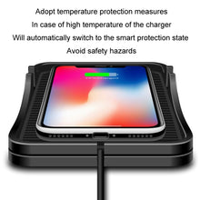 Load image into Gallery viewer, 15W Car Wireless Charging Silicone Base For Apple Android Phones, TYPE-C Interface