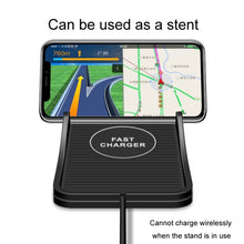 Load image into Gallery viewer, 15W Car Wireless Charging Silicone Base For Apple Android Phones, TYPE-C Interface