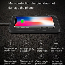 Load image into Gallery viewer, 15W Car Wireless Charging Silicone Base For Apple Android Phones, TYPE-C Interface