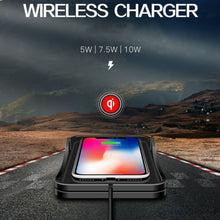 Load image into Gallery viewer, 15W Car Wireless Charging Silicone Base For Apple Android Phones, TYPE-C Interface