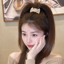 Load image into Gallery viewer, 5pcs/pack Women Bow Hair Accessories Stretch Hair Band No Tie Marks Rubber Band