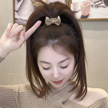 Load image into Gallery viewer, 5pcs/pack Women Bow Hair Accessories Stretch Hair Band No Tie Marks Rubber Band