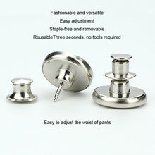 Load image into Gallery viewer, Waistband Buttons Staple Free Removable Buttons Pant No Sew Snap