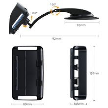 Load image into Gallery viewer, Car Suction Cup Dashboard Mobile Phone Holder with Sun Visor Folding Rotating Car Mount, Joint Model, Hose Model