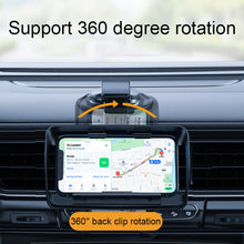 Load image into Gallery viewer, Car Suction Cup Dashboard Mobile Phone Holder with Sun Visor Folding Rotating Car Mount, Joint Model, Hose Model