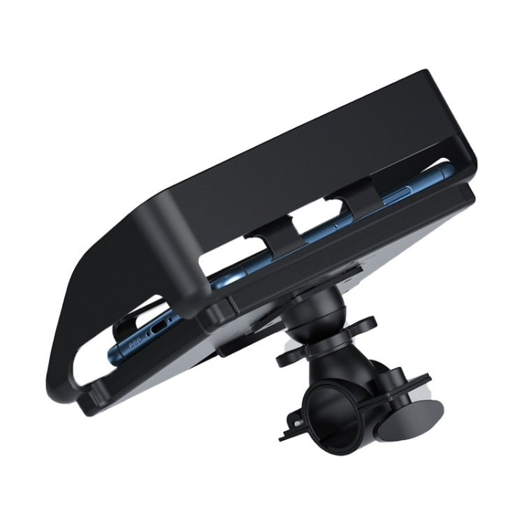 Rotatable Bicycle and Motorcycle Anti-shake Fixed Mobile Phone Holder with Sun Visor, Classic Model, Universal Model