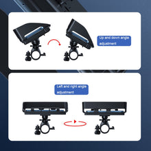 Load image into Gallery viewer, Rotatable Bicycle and Motorcycle Anti-shake Fixed Mobile Phone Holder with Sun Visor, Classic Model, Universal Model