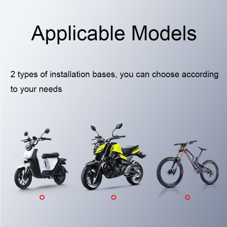 Rotatable Bicycle and Motorcycle Anti-shake Fixed Mobile Phone Holder with Sun Visor, Classic Model, Universal Model
