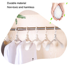 Load image into Gallery viewer, Plastic Travel Folding Hanger Portable Clothes Wide Shoulder Traceless Drying Rack