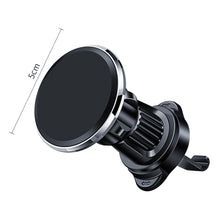Load image into Gallery viewer, Aluminum Alloy Rotatable Magnetic Car Air Outlet Mobile Phone Holder