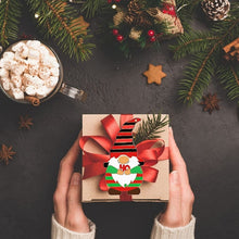 Load image into Gallery viewer, Christmas Tree DIY Painting Wooden Dwarf Elf Hanging Decorations, 4pcs/set, 8pcs/set, 12pcs/set, 32pcs/set