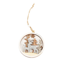 Load image into Gallery viewer, Christmas Party Decoration Wooden Pendants