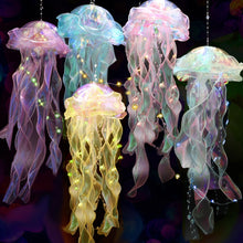 Load image into Gallery viewer, Luminous Jellyfish Lamp Finished Night Light Room Decoration Ambient Light