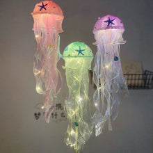 Load image into Gallery viewer, Luminous Jellyfish Lamp Finished Night Light Room Decoration Ambient Light