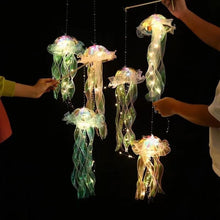 Load image into Gallery viewer, Luminous Jellyfish Lamp Finished Night Light Room Decoration Ambient Light
