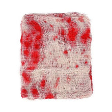 Load image into Gallery viewer, 76 x 183cm Halloween Gauze Roving Polyester Cotton Haunted House DIY Decorative Gauze, Black Gauze, White Gauze, Beige Blood Stains Beige Blood Stains