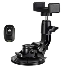 Car Suction Cup Mobile Phone Navigation Live Broadcast Shooting Bracket, Without Bluetooth, With Bluetooth