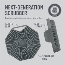 Load image into Gallery viewer, Silicone Body Bath Brush Shower Scrubber