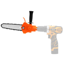 Load image into Gallery viewer, HILDA Portable Pruning Electrical Chain Saws, 4 inch Orange, 4 inch Black, 6 inch Orange, 6 inch Black