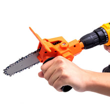 Load image into Gallery viewer, HILDA Portable Pruning Electrical Chain Saws, 4 inch Orange, 4 inch Black, 6 inch Orange, 6 inch Black
