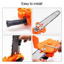 Load image into Gallery viewer, HILDA Portable Pruning Electrical Chain Saws, 4 inch Orange, 4 inch Black, 6 inch Orange, 6 inch Black