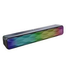 Load image into Gallery viewer, RGB Colorful Lighting Effect Desktop Long USB Wireless Bluetooth Speaker, Q6