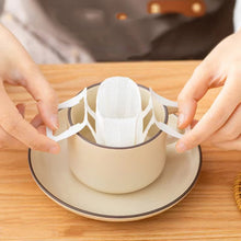 Load image into Gallery viewer, Ear-Mounted Coffee Filter Portable Drip Coffee Filter Paper Coffee Powder Filter Bag, 50pcs /Pack
