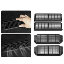 Load image into Gallery viewer, 1pair Car Under-seat Vent Protection Cover Decoration Accessories, For Tesla Model Y, For Tesla Model 3