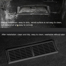 Load image into Gallery viewer, 1pair Car Under-seat Vent Protection Cover Decoration Accessories, For Tesla Model Y, For Tesla Model 3