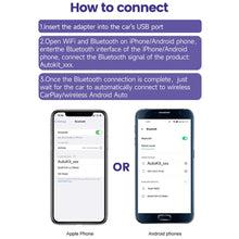 Load image into Gallery viewer, Wired to Wireless Carplay Box Android Auto for Car Interconnection
