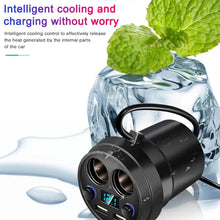 Load image into Gallery viewer, Cup Car Charger Dual USB Corded Cigarette Lighter Mobile Phone Charger