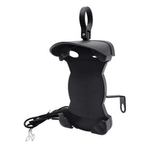 Load image into Gallery viewer, Motorcycle Sunshade Rainproof Mobile Phone Holder, Mirror Holder  No Charge, Handlebar Holder No Charge, Charging Handlebar Holder 5V-2A, Charging Handlebar Holder 5V-3.1A, Charging Handlebar Holder 18W (QC3.0), Charging Mirror Holder 5V-2A            ...