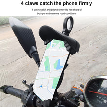 Load image into Gallery viewer, Motorcycle Sunshade Rainproof Mobile Phone Holder, Mirror Holder  No Charge, Handlebar Holder No Charge, Charging Handlebar Holder 5V-2A, Charging Handlebar Holder 5V-3.1A, Charging Handlebar Holder 18W (QC3.0), Charging Mirror Holder 5V-2A            ...