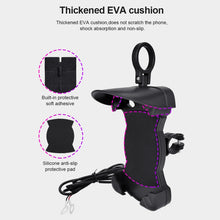Load image into Gallery viewer, Motorcycle Sunshade Rainproof Mobile Phone Holder, Mirror Holder  No Charge, Handlebar Holder No Charge, Charging Handlebar Holder 5V-2A, Charging Handlebar Holder 5V-3.1A, Charging Handlebar Holder 18W (QC3.0), Charging Mirror Holder 5V-2A            ...